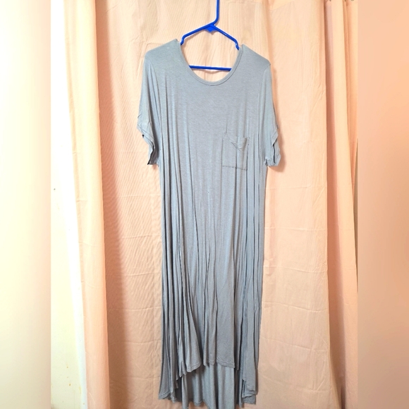 Gray Lularoe XL CARLY - Picture 1 of 3